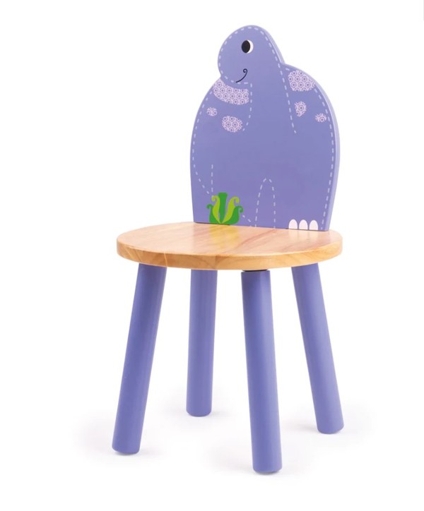 Tidlo Brontosaurus Dinosaur Wooden Chair 