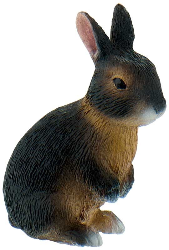 Bullyland Brown Rabbit Sitting