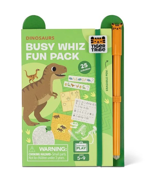 Tiger Tribe Busy Whiz Fun Activity Pack Dinosaurs