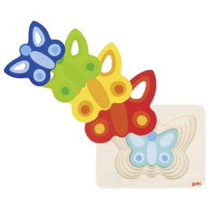 Goki Butterfly 5 Piece Puzzle