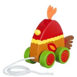 Orange Tree Toys Pull Along Chicken