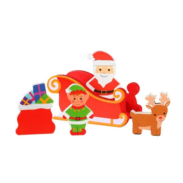 Orange Toys Father Christmas Wooden Play Set