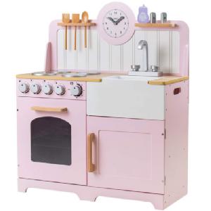 Tidlo Country Play Kitchen - Pink and White