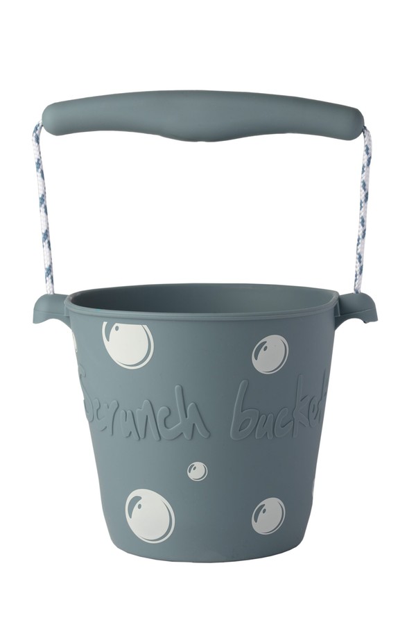 Scrunch Denim Blue Bubble Bucket