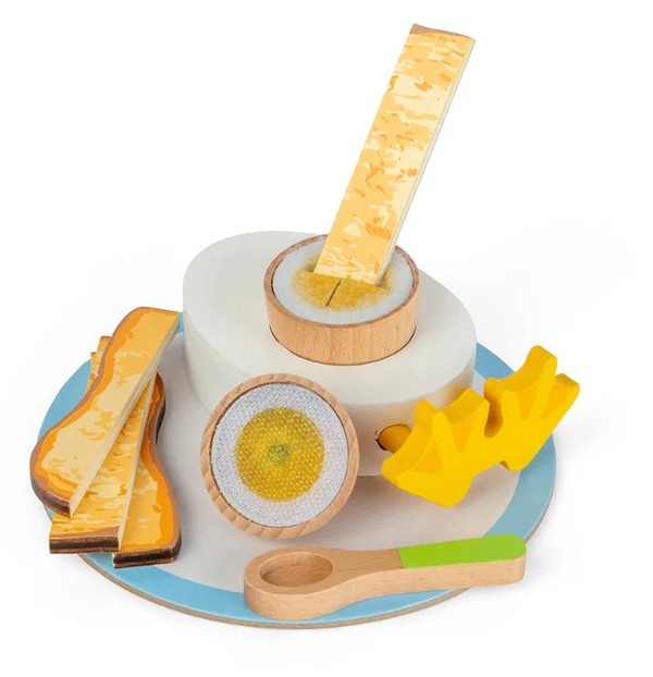 BigJigs Dippy Wooden Egg Breakfast Set