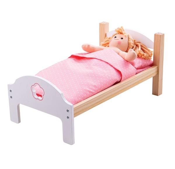 BigJigs Dolls Wooden Bed