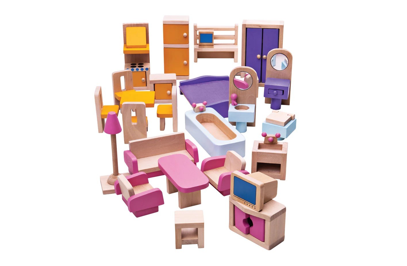 BigJigs Dolls House Furniture Set