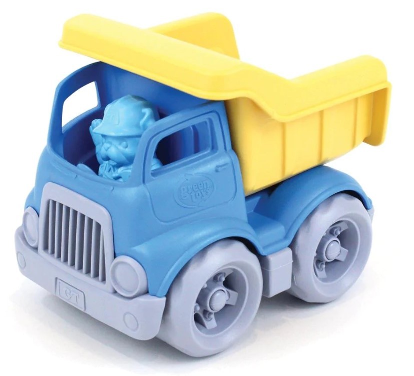 Green Toys Dumper Truck Blue and Yellow