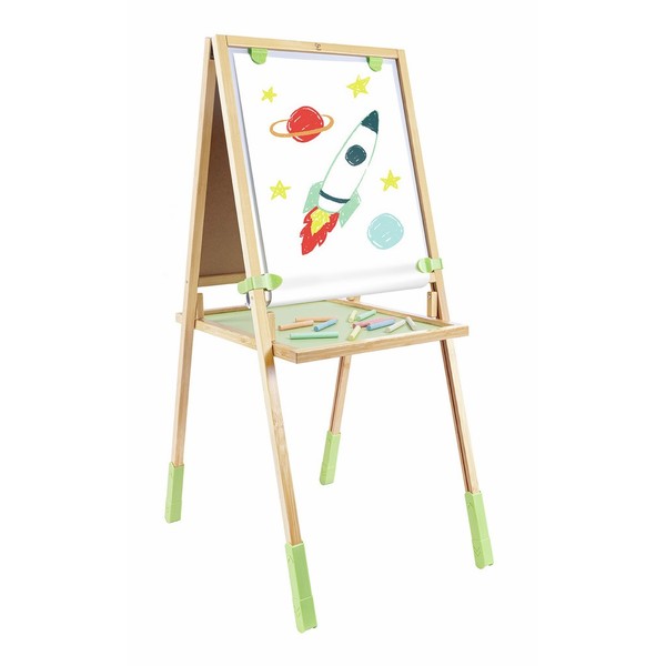 Hape Bamboo Drawing Easel Step Up