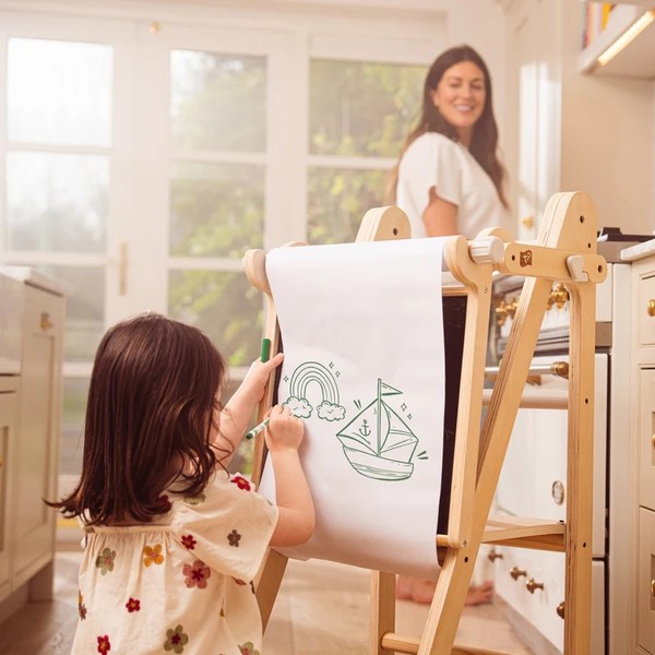 TP Easel Accessory Wooden Hook Over