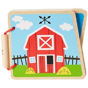 Hape At The Farm Wooden Book