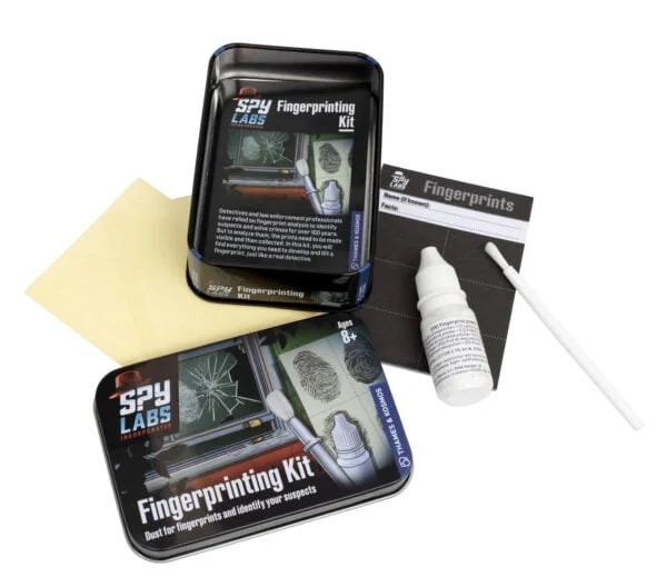Thames and Kosmos Finger Printing Spy Labs Tin