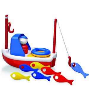 Ambi Toys Bath Time Fishing Boat