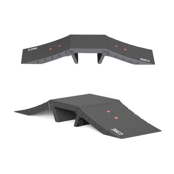 Core Mini Funbox Skate Ramp Set (2 Ramps, Flat Top)