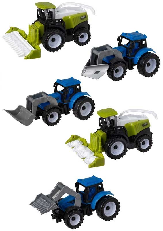 Country Life Farm Vehicle, Tractor with Loader or Forager 