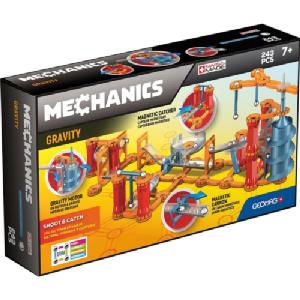 Geomag Mechanics Gravity Shoot and Catch 243 pieces