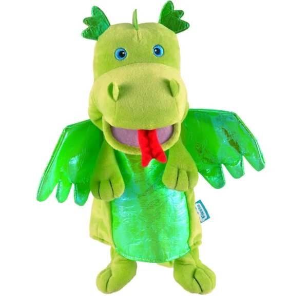 Fiesta Green Dragon Hand Puppet
