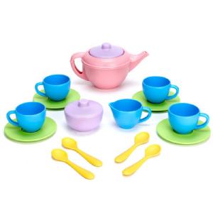 Green Toys Tea Set Pink