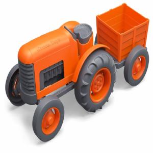 Green Toys Tractor Orange