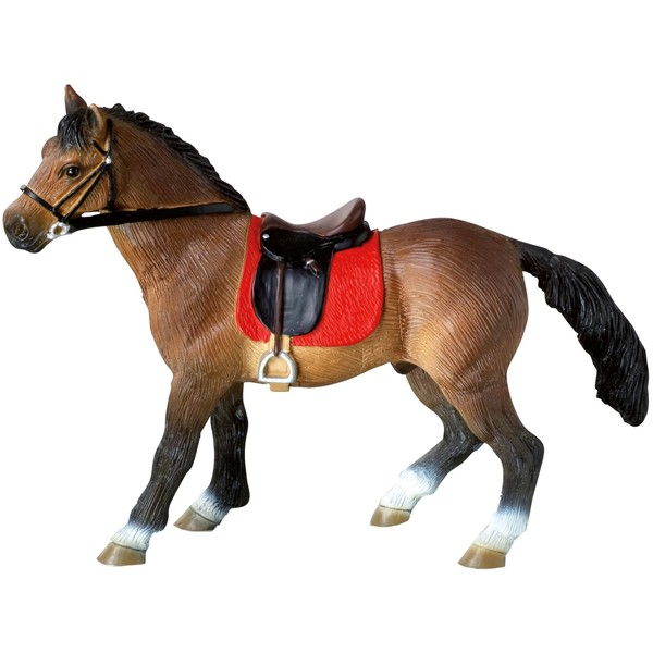 Bullyland Hanoverian Stallion Riding Horse with Tack