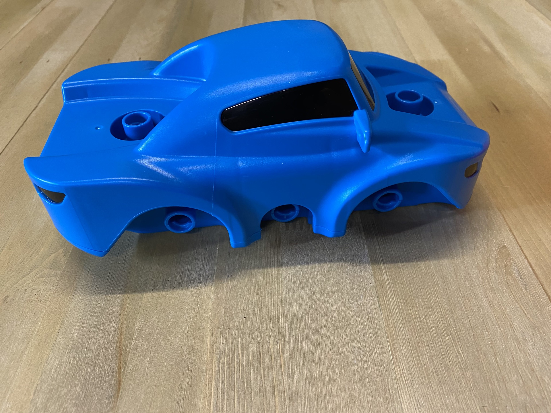 Blue Race Car Body Image