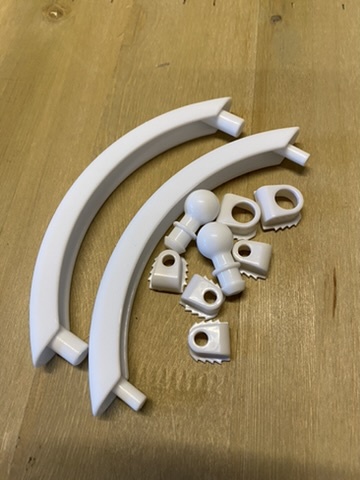 Hinge pack includes Cooker Handle and Fridge Handle Image