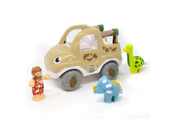 WOW Jurassic Jessie Truck with Dinosaurs