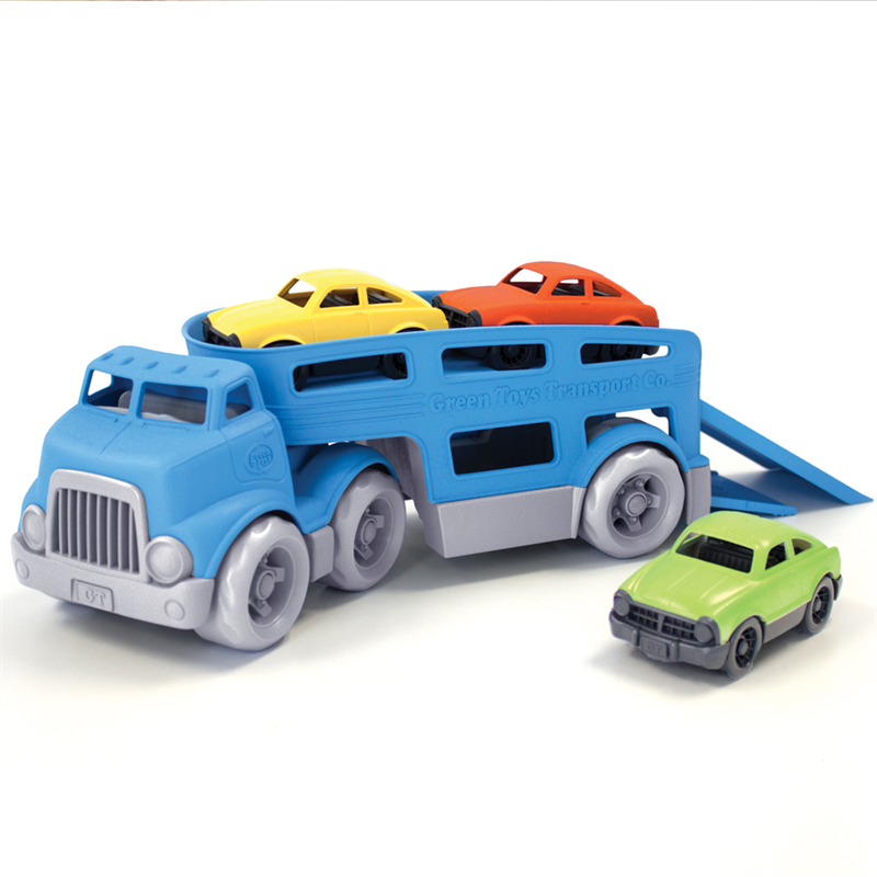 Green Toys Car Carrier with Cars