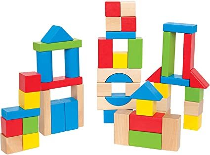 Hape Maple Wooden Building Blocks