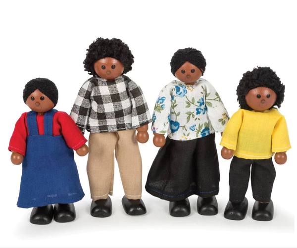 Tidlo Dolls Family Black