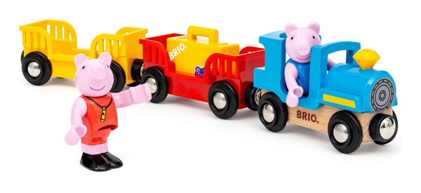 BRIO World Peppa Pig Train and Carriages 36127
