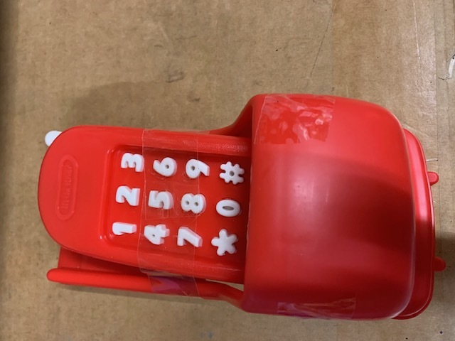 Telephone and Holder RED Image