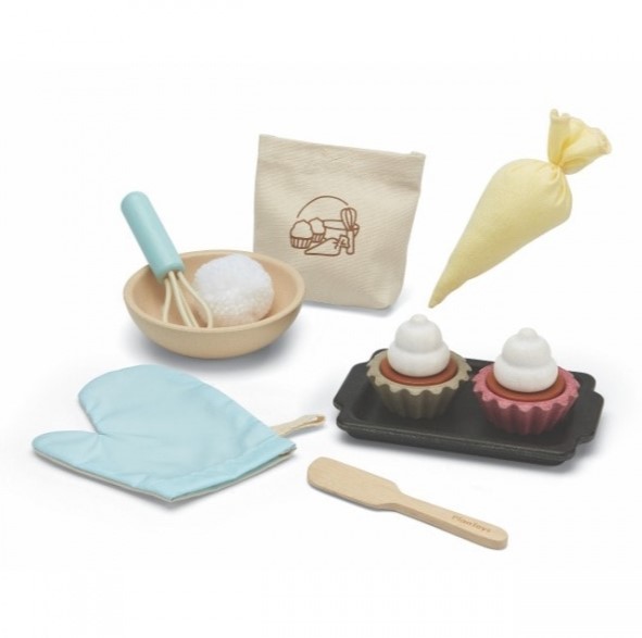 Plan Toys Cupcake Set Wooden