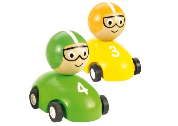 Bigjigs Pull Back Racing Car