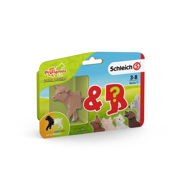 Schleich Puzzlemals Wild Life and Farm World