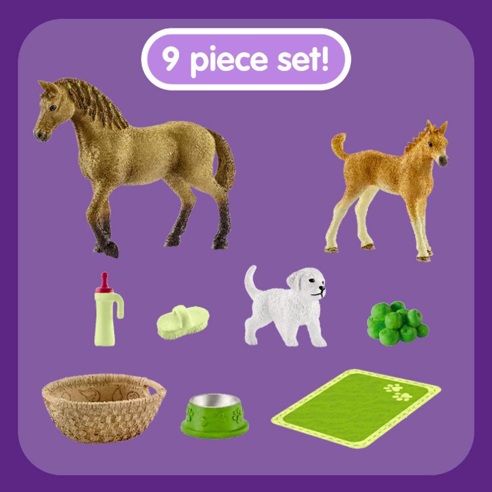 Schleich Horse Club Baby Animal Care Set 42432 - Buy Toys from the  Adventure Toys Online Toy Store, where the fun goes on and on.