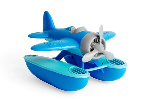 Green Toys Sea Plane Ocean Bound Plastic Blue