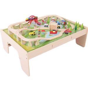 Bigjigs Services Train Set and Play Table