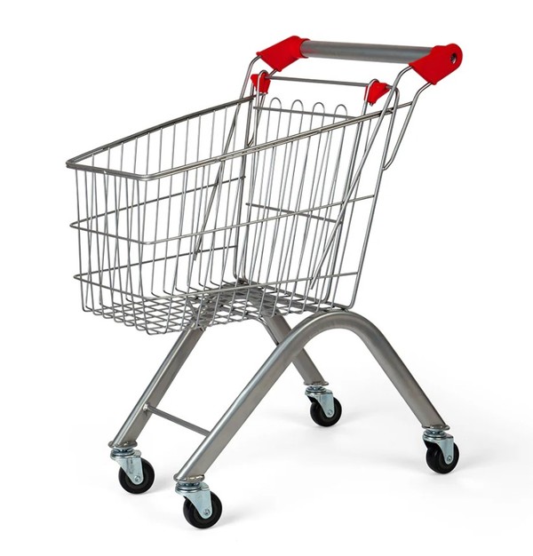 Big Jigs Metal Shopping Trolley