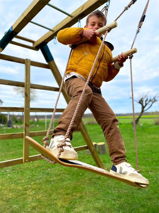 Legler Skateboard Wooden Swing Seat