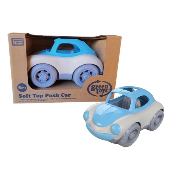 Green Toys Soft Top Push Along Car 