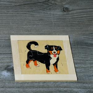 Atelier Fischer - Puzzle 9 piece Dog Wooden Puzzle