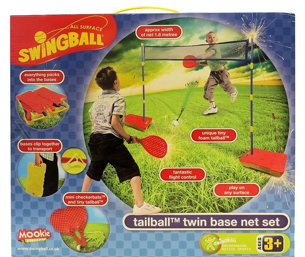 Mookie Swingball Tail Ball Twin Base Net Set