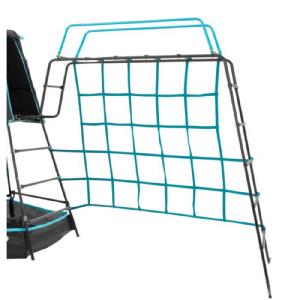 TP Monkey Bridge with Cargo Net Black