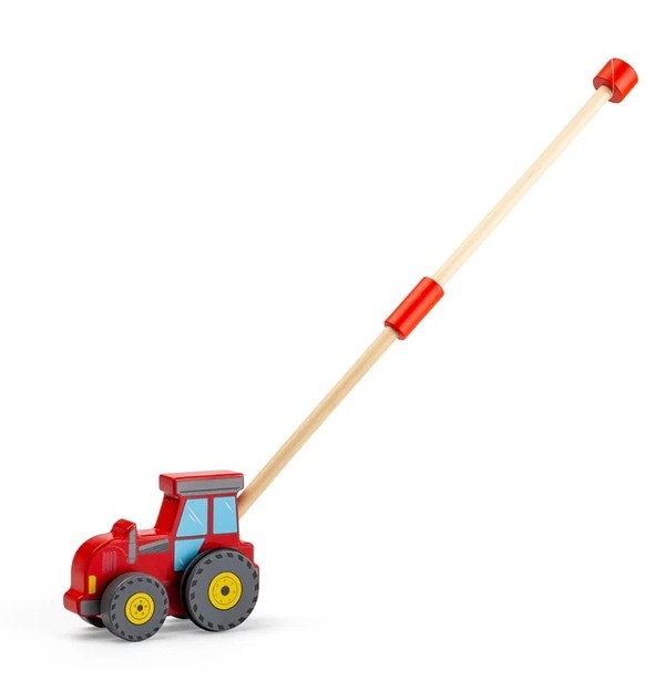 Bigjigs Tractor Push Along 