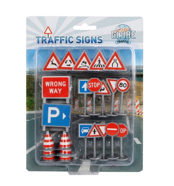 Kids Globe 25 Traffic Signs
