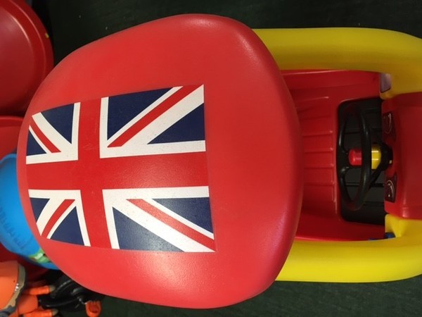 Little Tikes Cozy Coupe Union Jack Roof