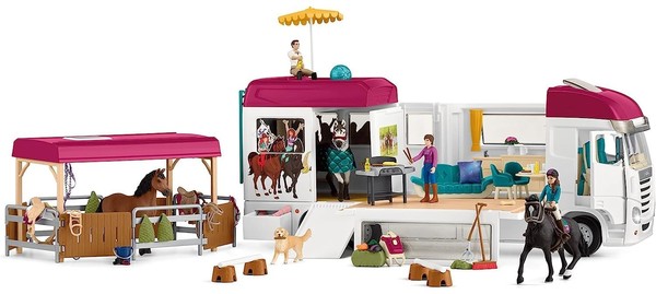 Schleich Horse Transporter Wagon with 227 peices