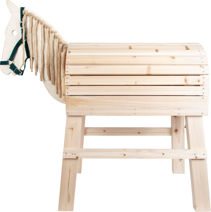 Legler Large Wooden Riding Horse