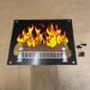 Fire place sticker and fixings Image